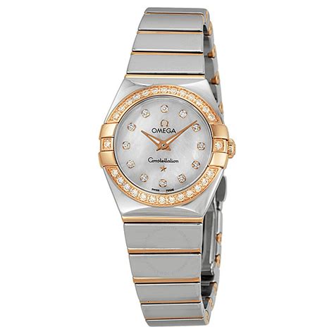 omega ladies watches with diamonds.